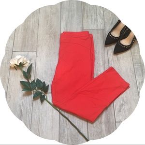 Forever 21 Red Tailored Dress Pants